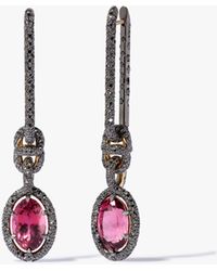 Annoushka - Knuckle Dust Tourmaline & Diamond Earrings - Lyst