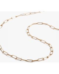 Annoushka - 14ct Yellow Gold Long Mini Cable Chain Necklace - Lyst