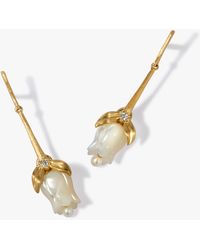 Annoushka - Tulips Stem Drop Earrings - Lyst