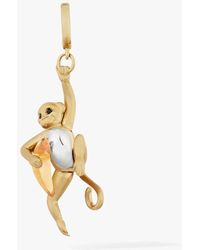 Annoushka Mythology 18ct Gold Baby African Monkey Charm - Metallic