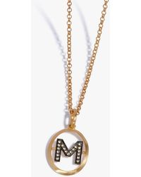 Annoushka - Initial M Necklace - Lyst