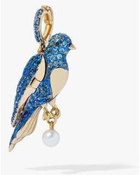 Annoushka Mythology 18ct Gold Bluebird Locket Charm
