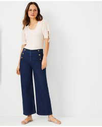 Petite Wide Leg Jeans for Women - Up to 