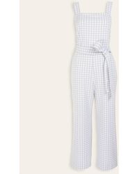 ann taylor white jumpsuit