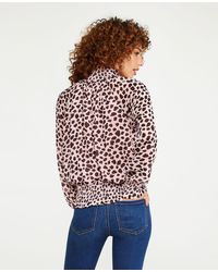 printed chiffon tops