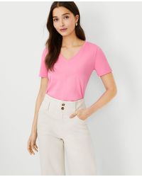 ann taylor scoop neck tee