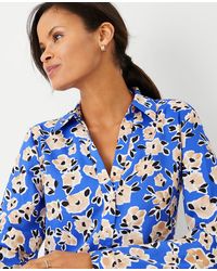 Ann Taylor Floral Essential Shirt in 