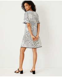 eve geo lace shift dress