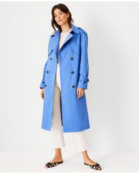 ann taylor raincoat