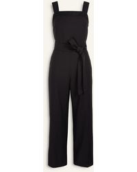 ann taylor white jumpsuit
