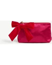 Ann Taylor Satin Cosmetic Pouch - Multicolour