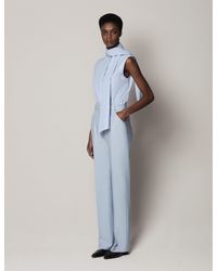 Another Tomorrow - Slight Flare Trouser - Lyst
