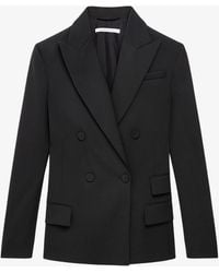 Another Tomorrow - Oversized Double Breasted Jacket - Lyst