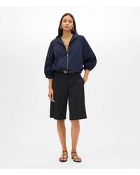 Another Tomorrow - Recycled Nylon Short Blouson - Lyst