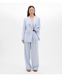 Another Tomorrow - Double Breasted Jacket - Lyst