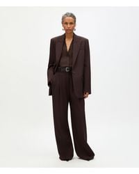 Another Tomorrow - Wool Tailored Jacket - Lyst