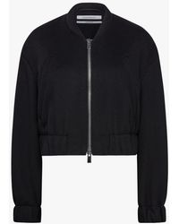 Another Tomorrow - Wool Bomber Jacket - Lyst