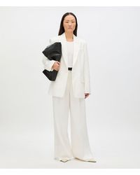 Another Tomorrow - Oversized Tailored Jacket - Lyst