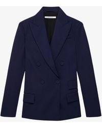Another Tomorrow - Oversized Double Breasted Jacket - Lyst