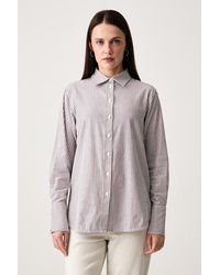 Barbour - Camicia Da Donna Con Cotone May - Lyst