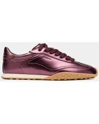 HOFF - Bridge Metallics Burgundy Sneakers Da Donna - Lyst