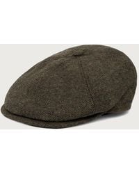 Barbour - Berretto Piatto Da Uomo Con Misto Lana - Lyst