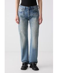 Levi's - Levi's Jeans Straight Da Donna Road Worn 501 X Pride - Lyst