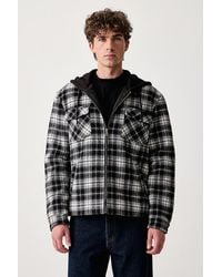 Guess - Giacca Camicia Da Uomo Con Viscosa - Lyst