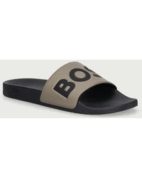 BOSS - Ciabatte Slide Da Uomo Aryeh - Lyst