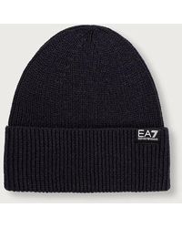 EA7 - Cappello Beanie Da Donna Con Lana - Lyst
