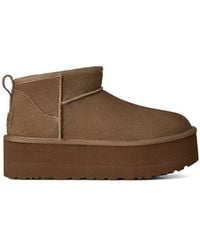 UGG - W Classic Ultra Mini Platform Stivali Da Neve Da Donna - Lyst