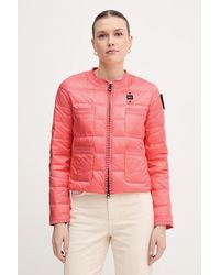 Blauer - Giacca Piumino Da Donna Rosa - Lyst