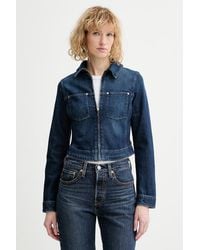Levi's - Levi's Giacca Di Jeans Y2K Stretch Fitted - Lyst