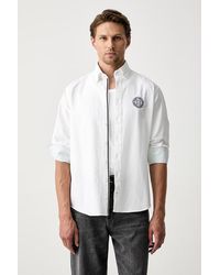 Hackett - Camicia Oxford Da Uomo - Lyst