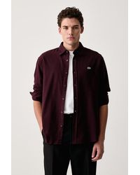 Lacoste - Camicia Da Uomo - Lyst