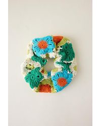 By Anthropologie - Crochet Hair Scrunchie - Lyst