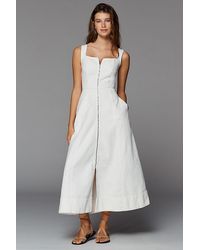 ALIGNE - Paisley Sleeveless Zip-Front Maxi Dress - Lyst