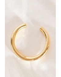 Tilly Sveaas - Plated Horseshoe Bangle - Lyst