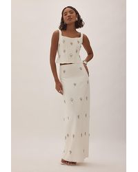 Odd Muse - Crystal Maxi Skirt - Lyst