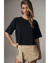 Maeve - The Corey Short-Sleeve Boxy T-Shirt By - Lyst