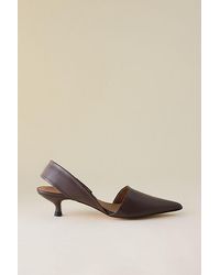 Flattered - Ninni Leather Slingback Heels - Lyst