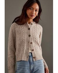 Levi's - Primrose Cable Knit Cardigan - Lyst