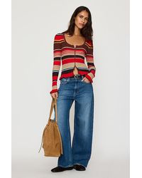 By Anthropologie - Emily Slim Ribbed Cardigan - Lyst