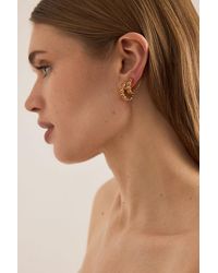 Rachel Jackson - Mini Love Story Heart Hoop Earrings - Lyst