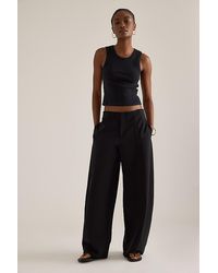 ALIGNE - Houston Ponte Barrel Trousers - Lyst