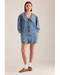 seventy + mochi - Tilly Malibu Denim Mini Dress - Lyst