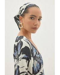 By Anthropologie - Floral Printed Headscarf - Lyst