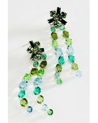 By Anthropologie - Drippy Crystal Earrings - Lyst