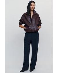 Maeve - Heddie High-Rise Pleated Trousers - Lyst