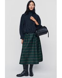 Maeve - Hallie Pull-On Midi Skirt - Lyst